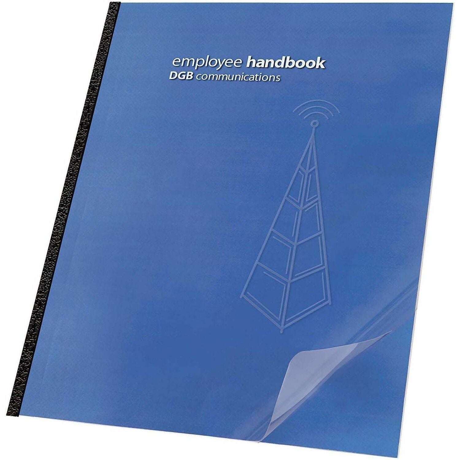 Clear View Presentation Covers for Binding Systems, Clear, 11.25 x 8.75, Unpunched, 100/Box