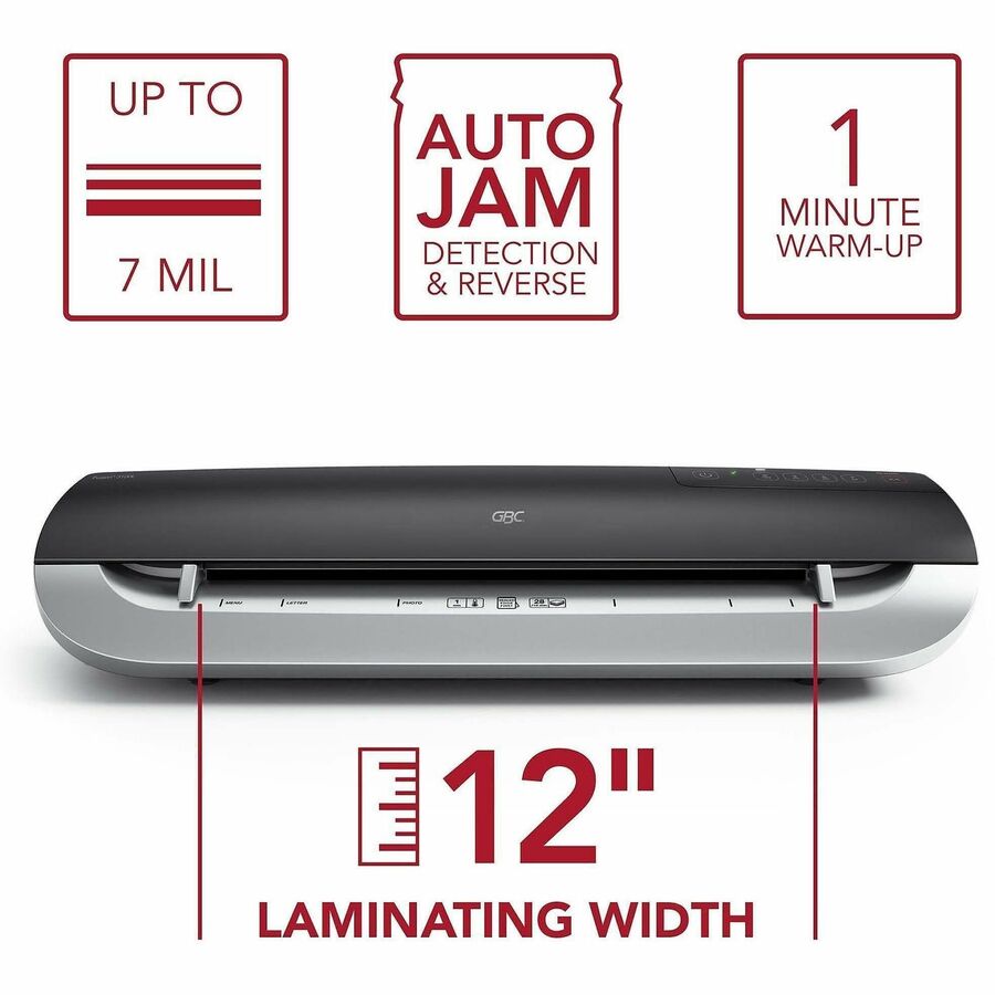 Fusion 3100L Laminator, 12" Max Document Width, 7 mil Max Document Thickness