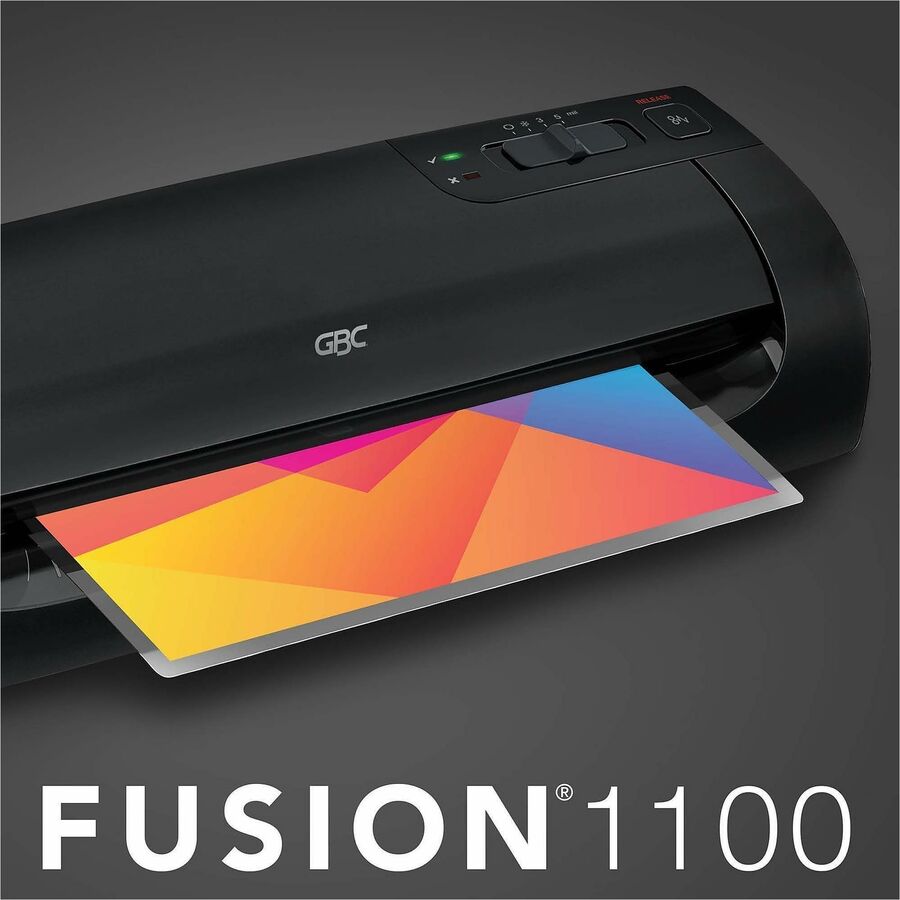 Fusion 1100L Laminator, 9" Max Document Width, 5 mil Max Document Thickness