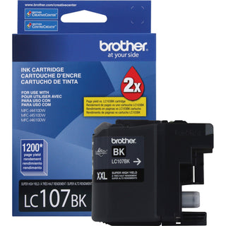 LC107BK Innobella Super High-Yield Ink, 1,200 Page-Yield, Black