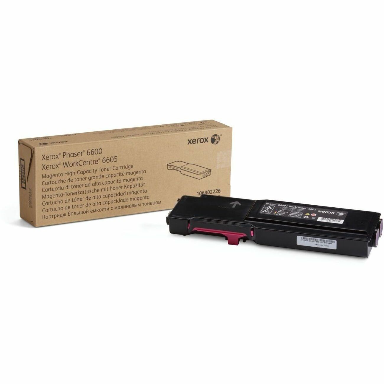 106R02226 High-Yield Toner, 6,000 Page-Yield, Magenta