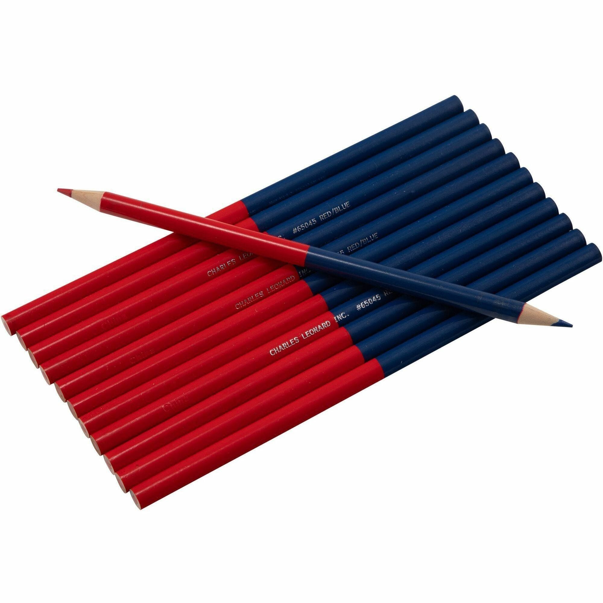 CLI Checking Pencils - Red, Blue Lead - 1 / Box