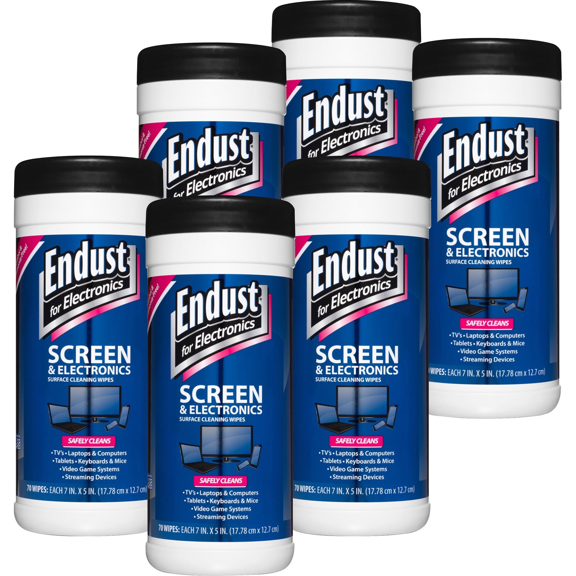 endust-lcd-&-plasma-pop-up-wipes-70ct-for-touchscreen-device-display-screen-smartphone-soft-non-abrasive-alcohol-free-ammonia-free-70-tub-6-pack-white_nrz11506p6 - 1