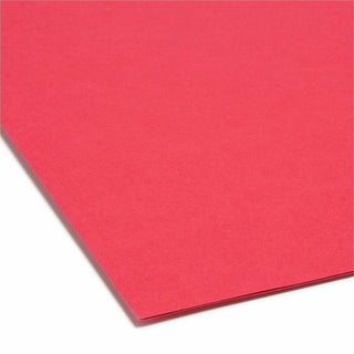 SuperTab Colored File Folders, 1/3-Cut Tabs: Assorted, Legal Size, 0.75" Expansion, 14-pt Stock, Assorted Colors, 50/Box
