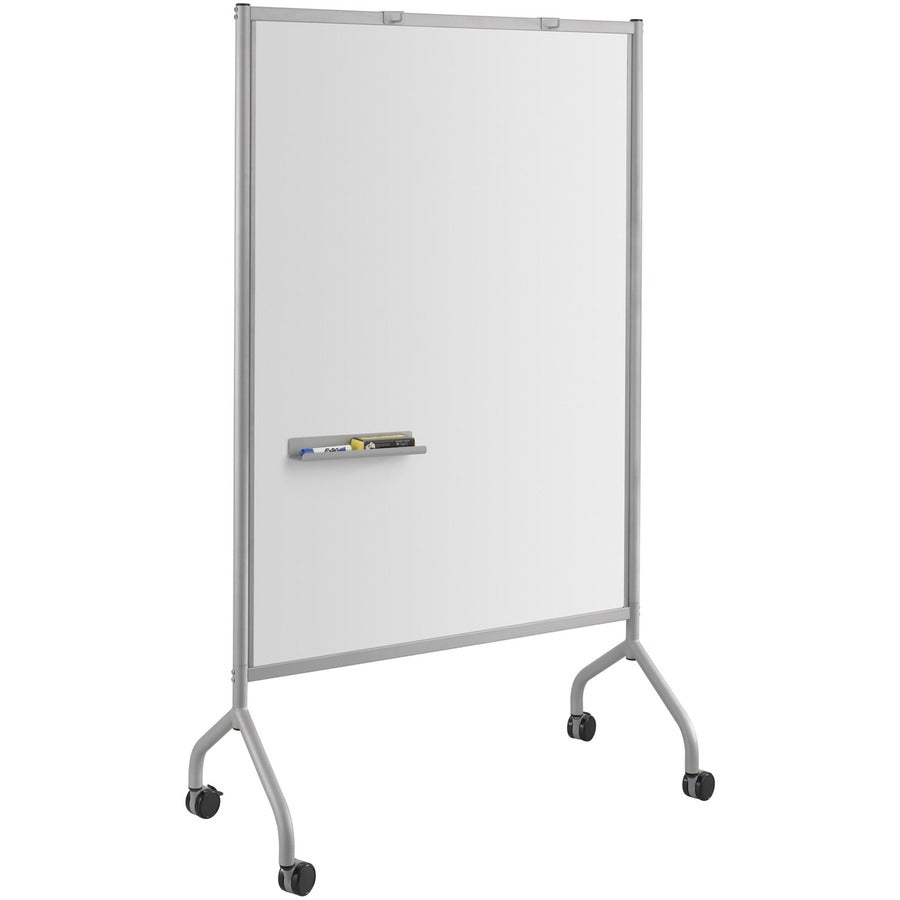 Impromptu Magnetic Whiteboard Collaboration Screen, 42w x 21.5d x 72h, Gray/White