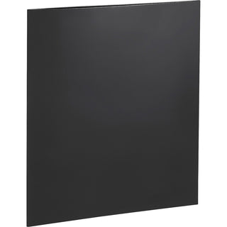 Business Source Letter Pocket Folder - 8 1/2" x 11" - 100 Sheet Capacity - 2 Internal Pocket(s) - Black - 25 / Box
