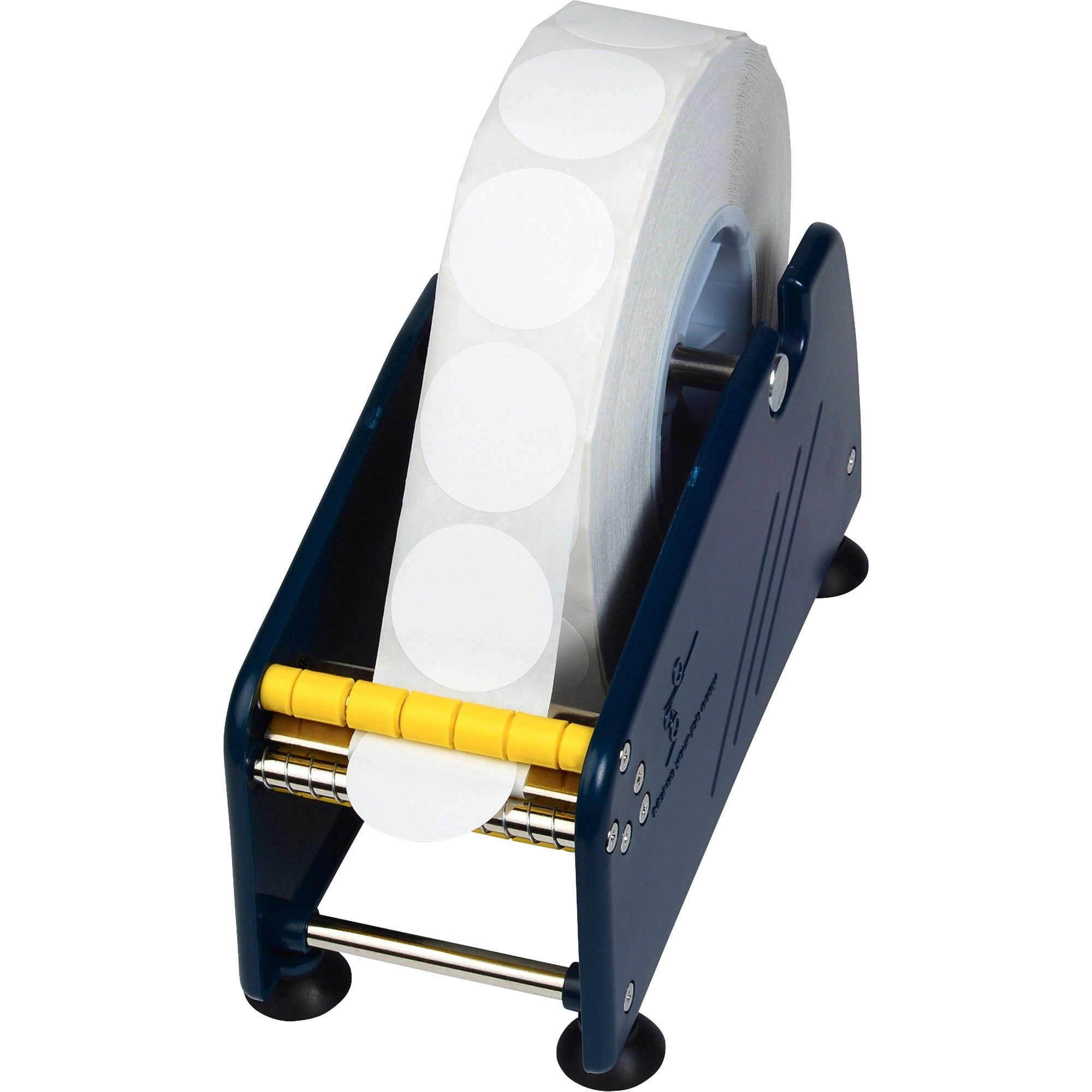 Tatco 1-1/2" Diameter White Adhesive Mailing Seals - - Height1 1/2" Diameter - White - 3000 / Roll - 3000 / Roll - 