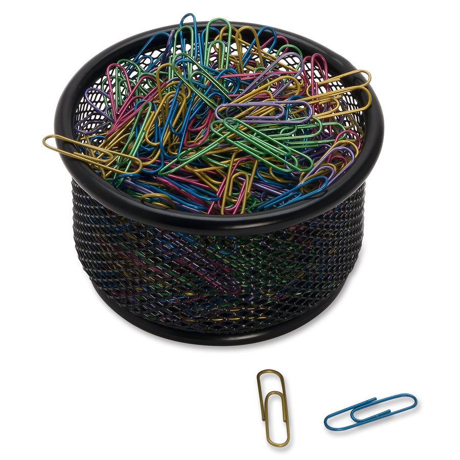lorell-mesh-wire-pencil-cup-holder-38-x-21-x-steel-1-each-black_llr84150 - 3