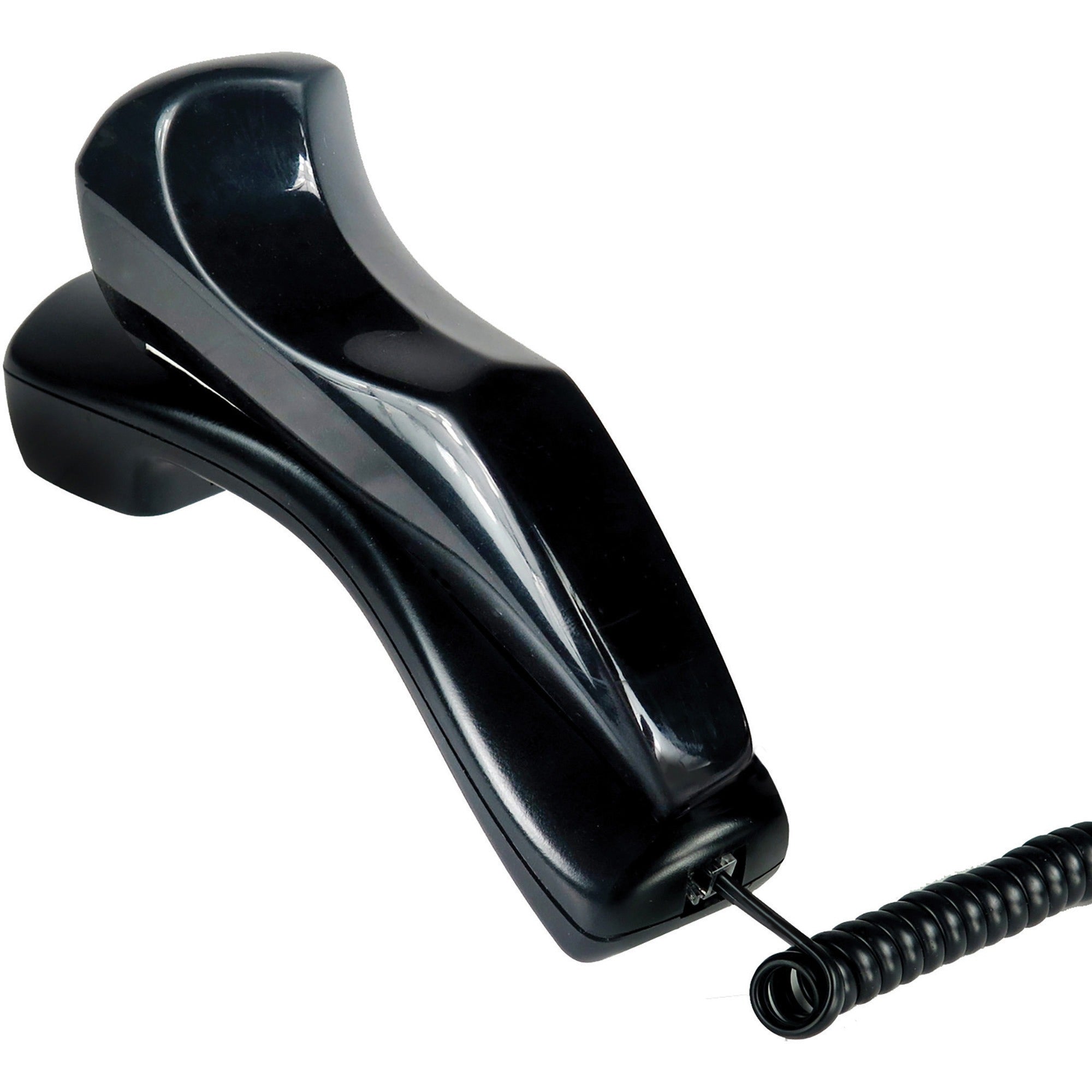 Softalk II Telephone Shoulder Rest, 2 x 6.75 x 2.5, Black