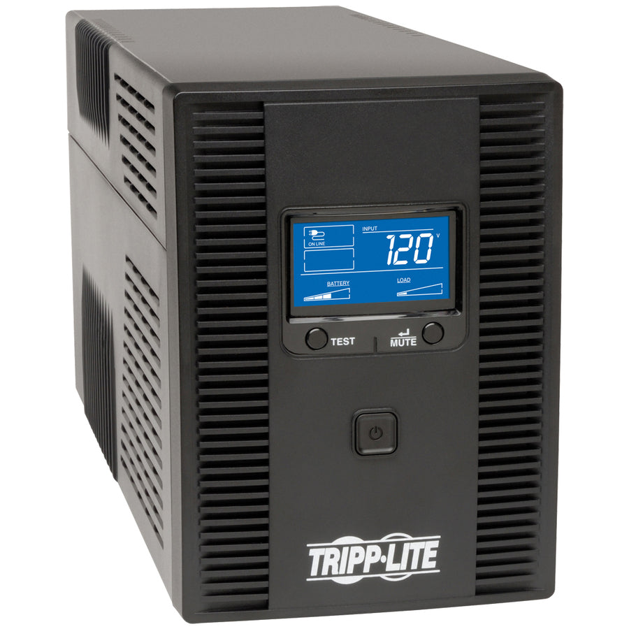 Tripp Lite by Eaton UPS OmniSmart 1500VA 810W 120V Line-Interactive UPS - 10 Outlets AVR USB LCD Tower - 1500 VA/810 W - 120 V ACTower - 10 x NEMA 5-15R