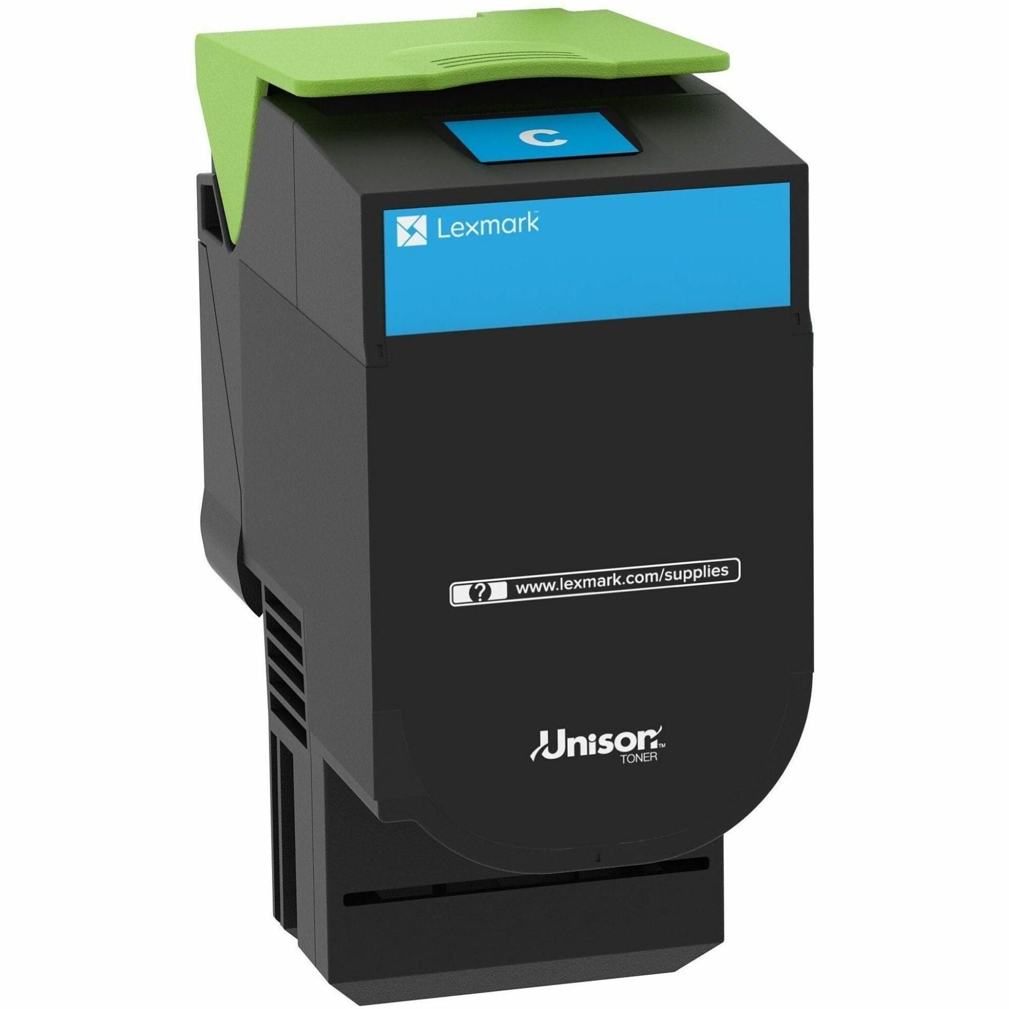 80C0XCG Return Program Extra High-Yield Toner, 4,000 Page-Yield, Cyan, TAA Compliant