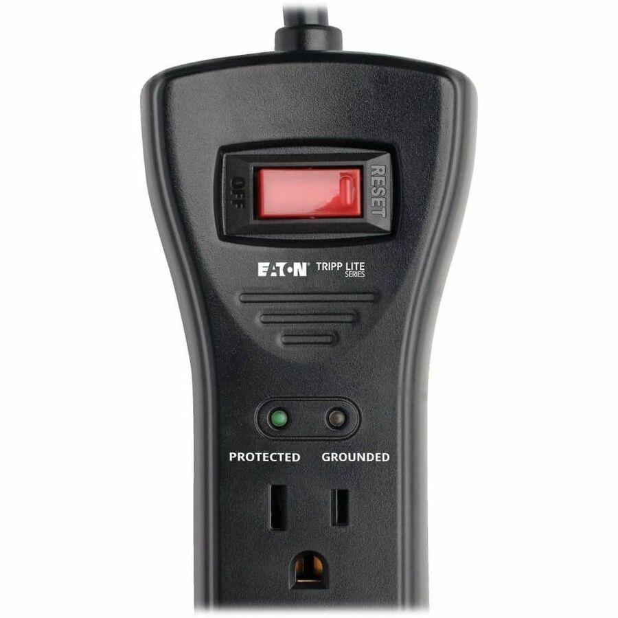 Protect It! Surge Protector, 7 AC Outlets, 7 ft Cord, 2,160 J, Black