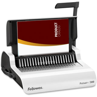 Pulsar Manual Comb Binding System, 300 Sheets, 18.13 x 15.38 x 5.13, White