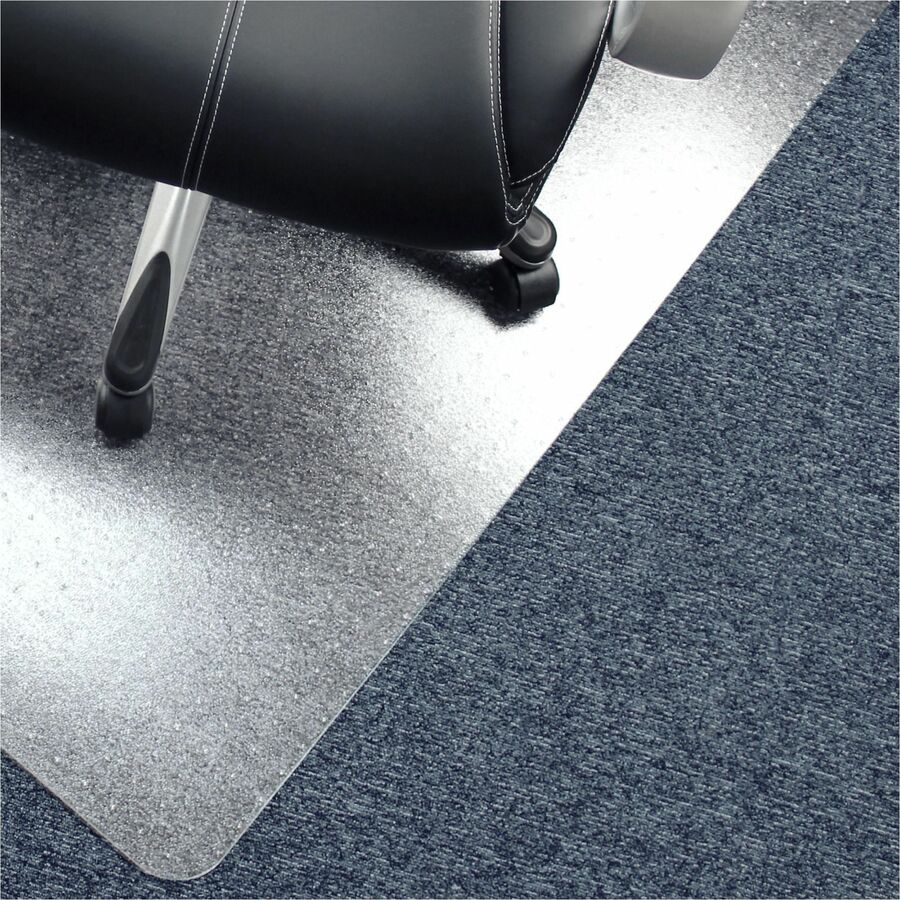 Cleartex Advantagemat Phthalate Free PVC Chair Mat for Low Pile Carpet, 60 x 48, Clear