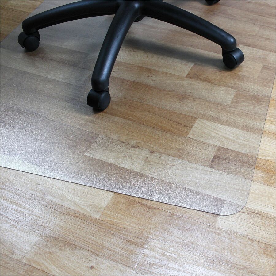 Advantagemat Phthalate Free Vinyl Rectangular Chair Mat for Hard Floor - 48" x 60" - Hard Floor, Home, Office, Chair - 60" Length x 48" Width x 0.080" Depth x 0.080" Thickness - Rectangular - Polyvinyl Chloride (PVC), Polyethylene Terephthalate