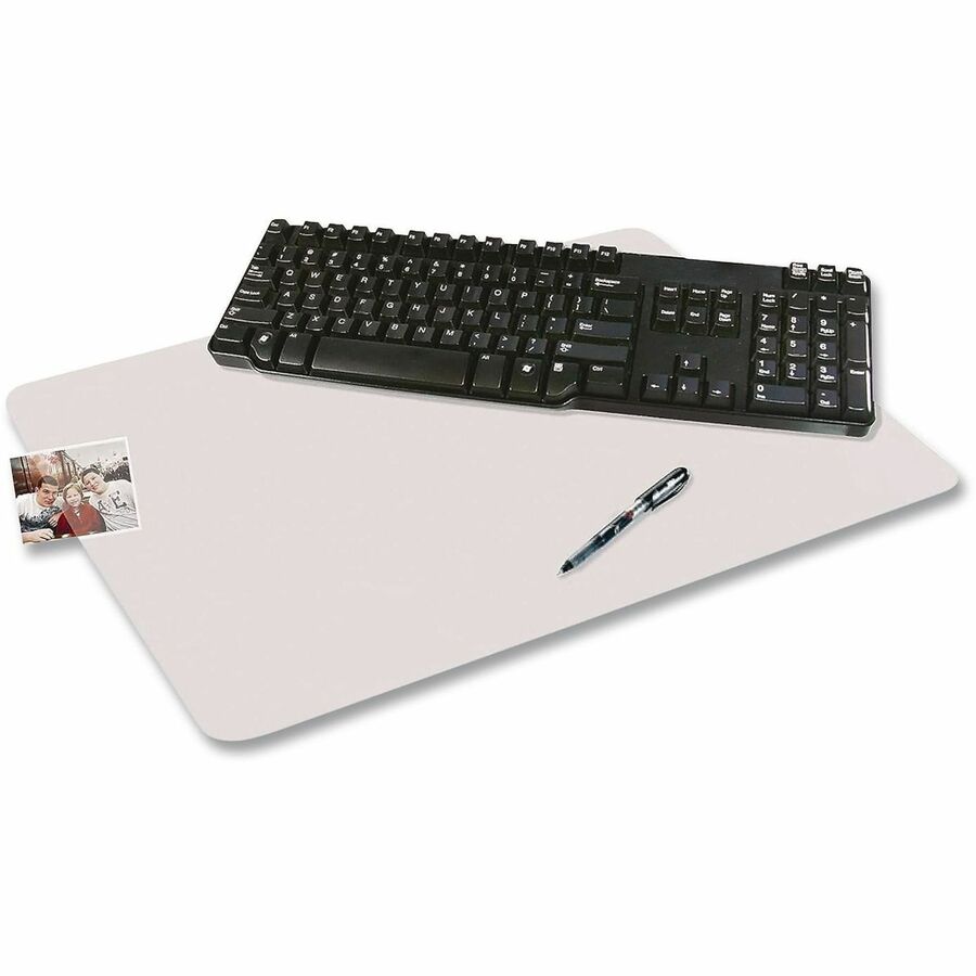 Desk Pad with Antimicrobial Protection, 20 x 36, Frosted