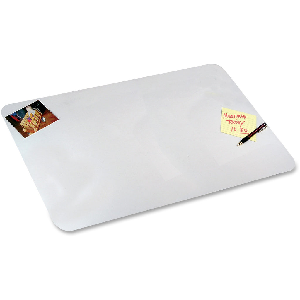 Desk Pad with Antimicrobial Protection, 20 x 36, Frosted
