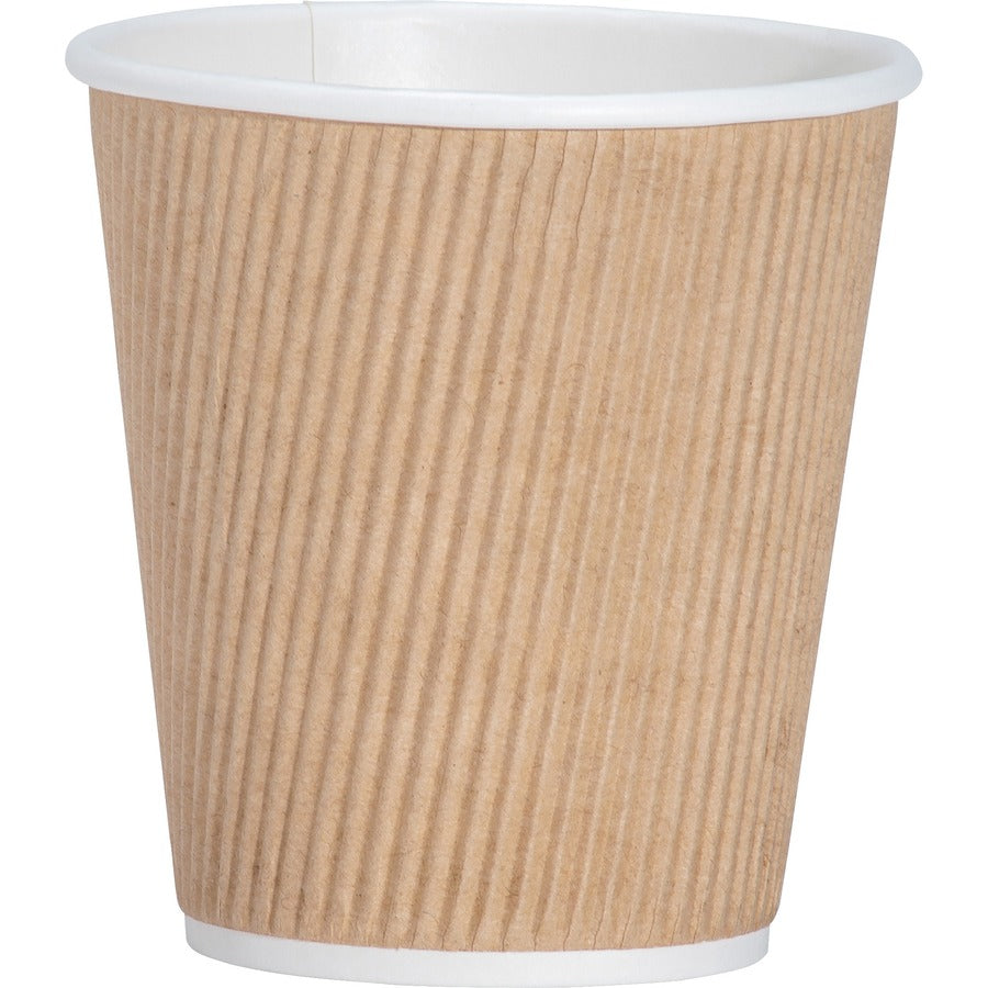 genuine-joe-10-oz-rippled-hot-cups-25-pack-brown-beverage-hot-drink_gjo11256 - 8