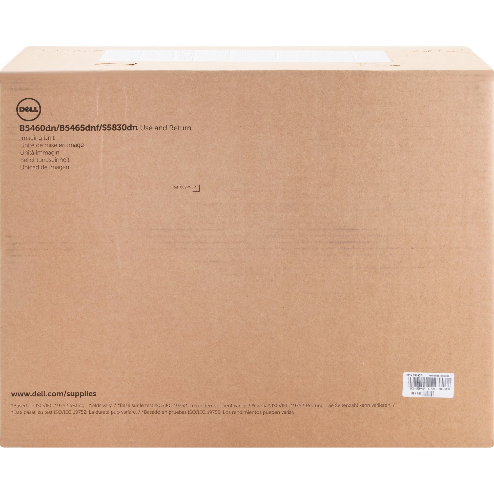 Dell 5460dn Imaging Drum - Laser Print Technology - 1 Each - Black