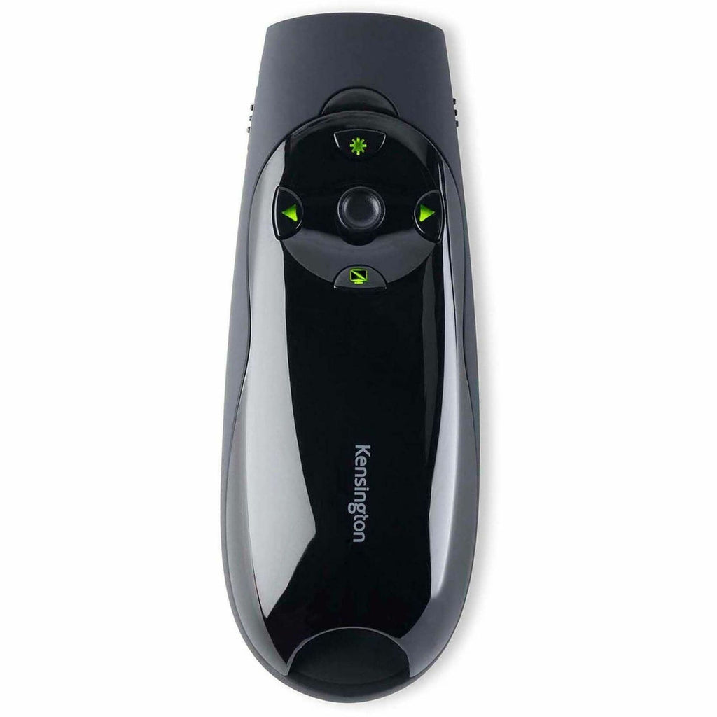 Presenter Expert Wireless Cursor Control with Green Laser, Class 2, 150 ft Range, Black