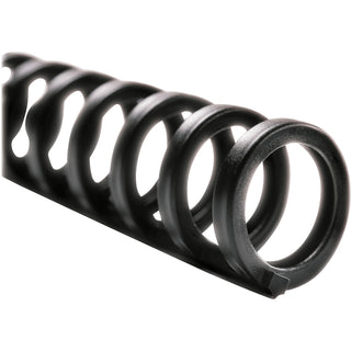 ProClick Easy Edit Spines, 5/8" Diameter, 110 Sheet Capacity, Black, 100/Box
