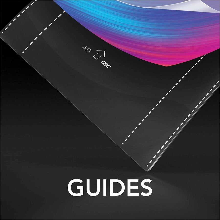 EZUse Thermal Laminating Pouches, 5 mil, 9" x 11.5", Gloss Clear, 100/Box