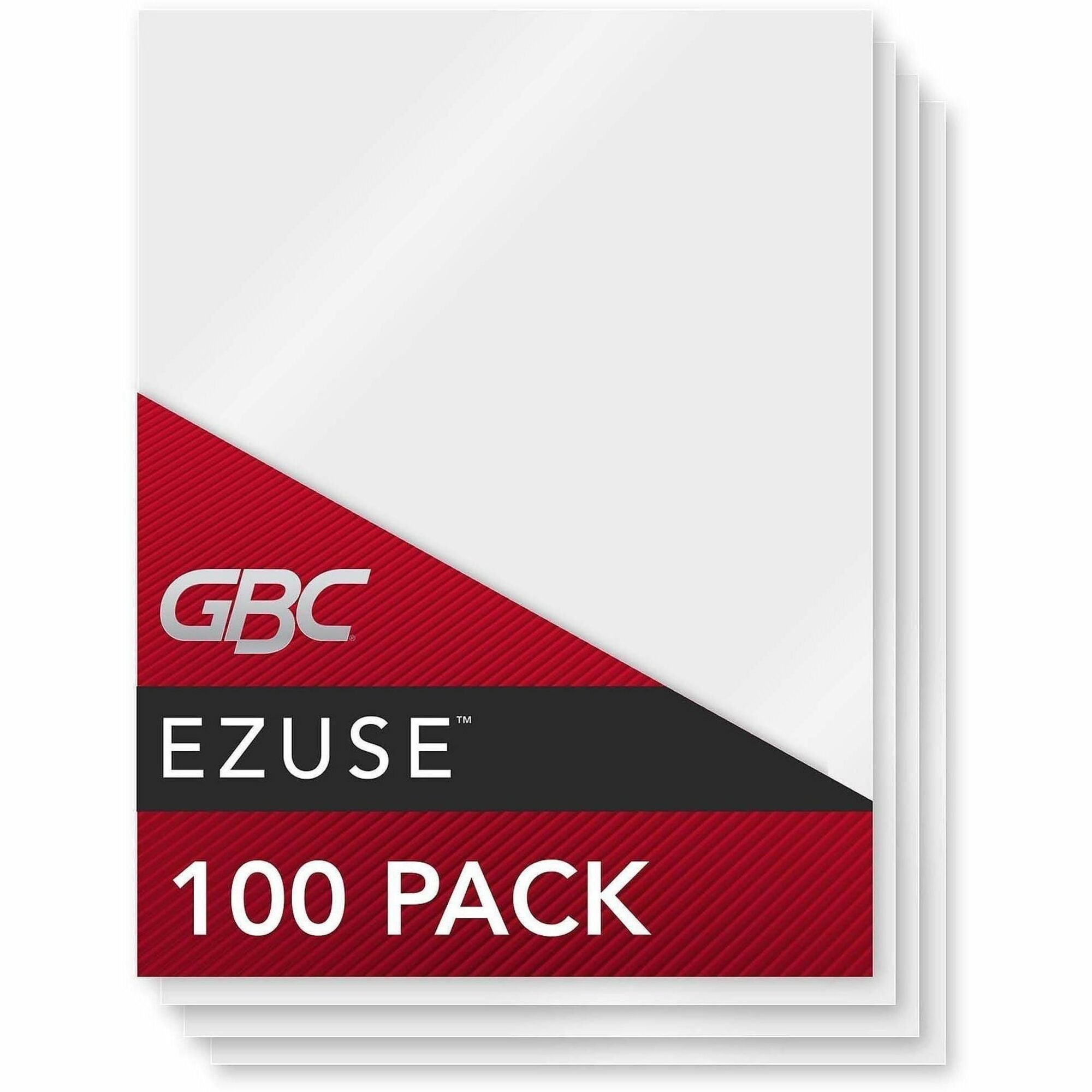 EZUse Thermal Laminating Pouches, 5 mil, 11.5" x 17.5", Gloss Clear, 100/Box