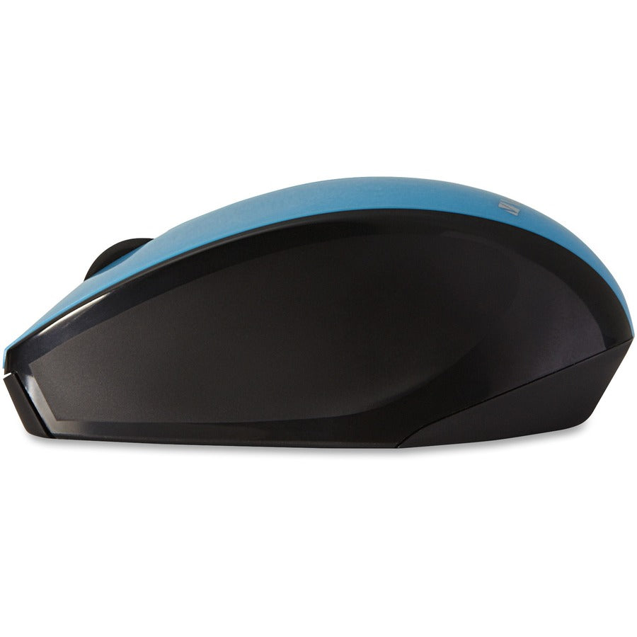 Verbatim Wireless Notebook Multi-Trac Blue LED Mouse - Blue - Blue Optical - Wireless - Radio Frequency - Blue - USB 2.0 - Scroll Wheel - 2 Button(s)