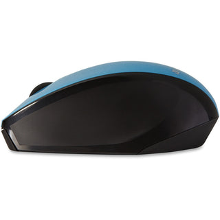 Verbatim Wireless Notebook Multi-Trac Blue LED Mouse - Blue - Blue Optical - Wireless - Radio Frequency - Blue - USB 2.0 - Scroll Wheel - 2 Button(s)