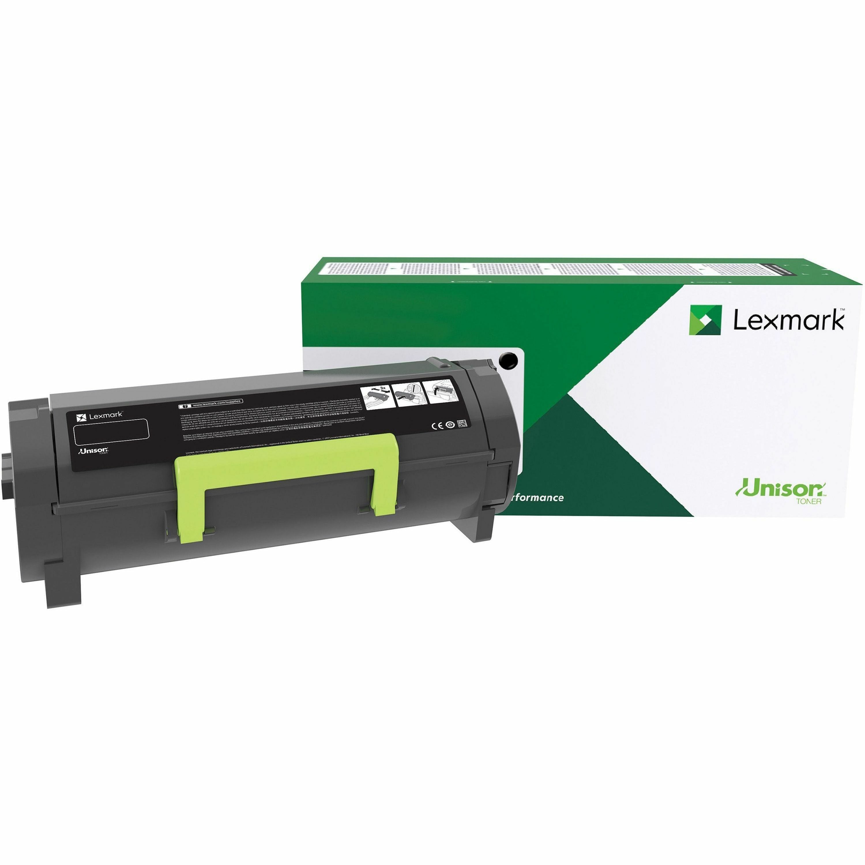 50F1X0E Extra High-Yield Toner, 10,000 Page-Yield, Black