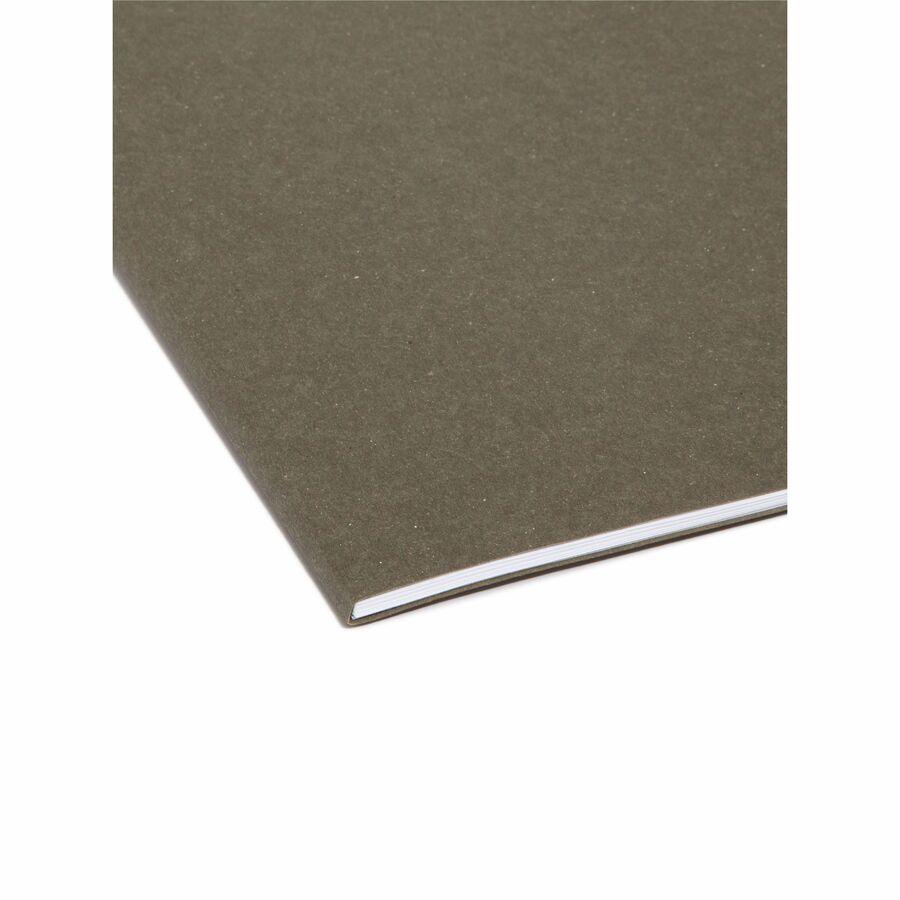 FasTab Hanging Folders, Letter Size, 1/3-Cut Tabs, Standard Green, 20/Box
