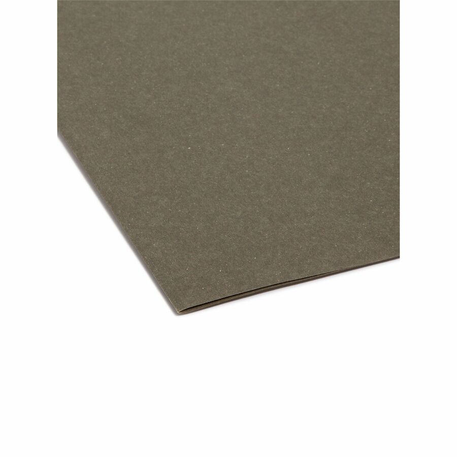 FasTab Hanging Folders, Letter Size, 1/3-Cut Tabs, Standard Green, 20/Box