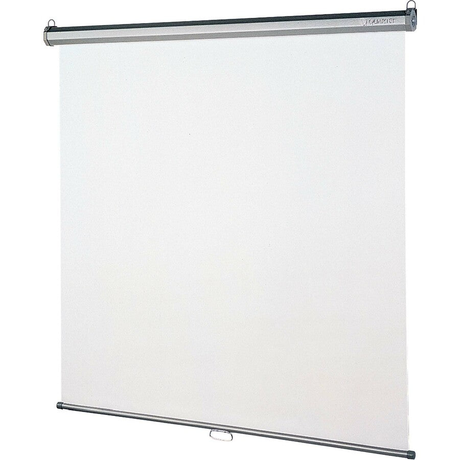 Wall or Ceiling Projection Screen, 84 x 84, White Matte Finish