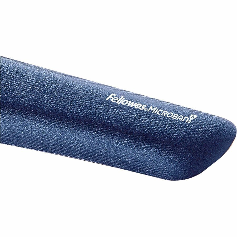 PlushTouch Keyboard Wrist Rest, 18.12 x 3.18, Blue