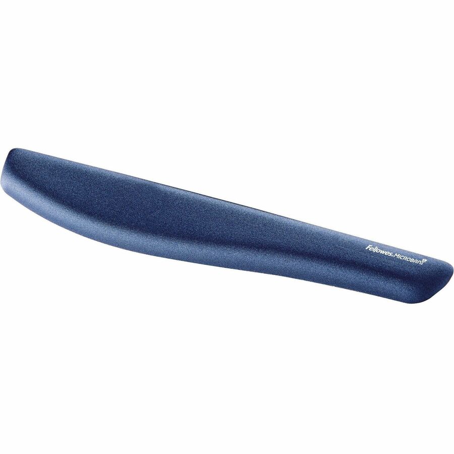 PlushTouch Keyboard Wrist Rest, 18.12 x 3.18, Blue
