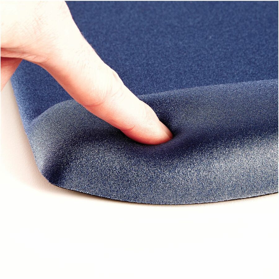 PlushTouch Keyboard Wrist Rest, 18.12 x 3.18, Blue
