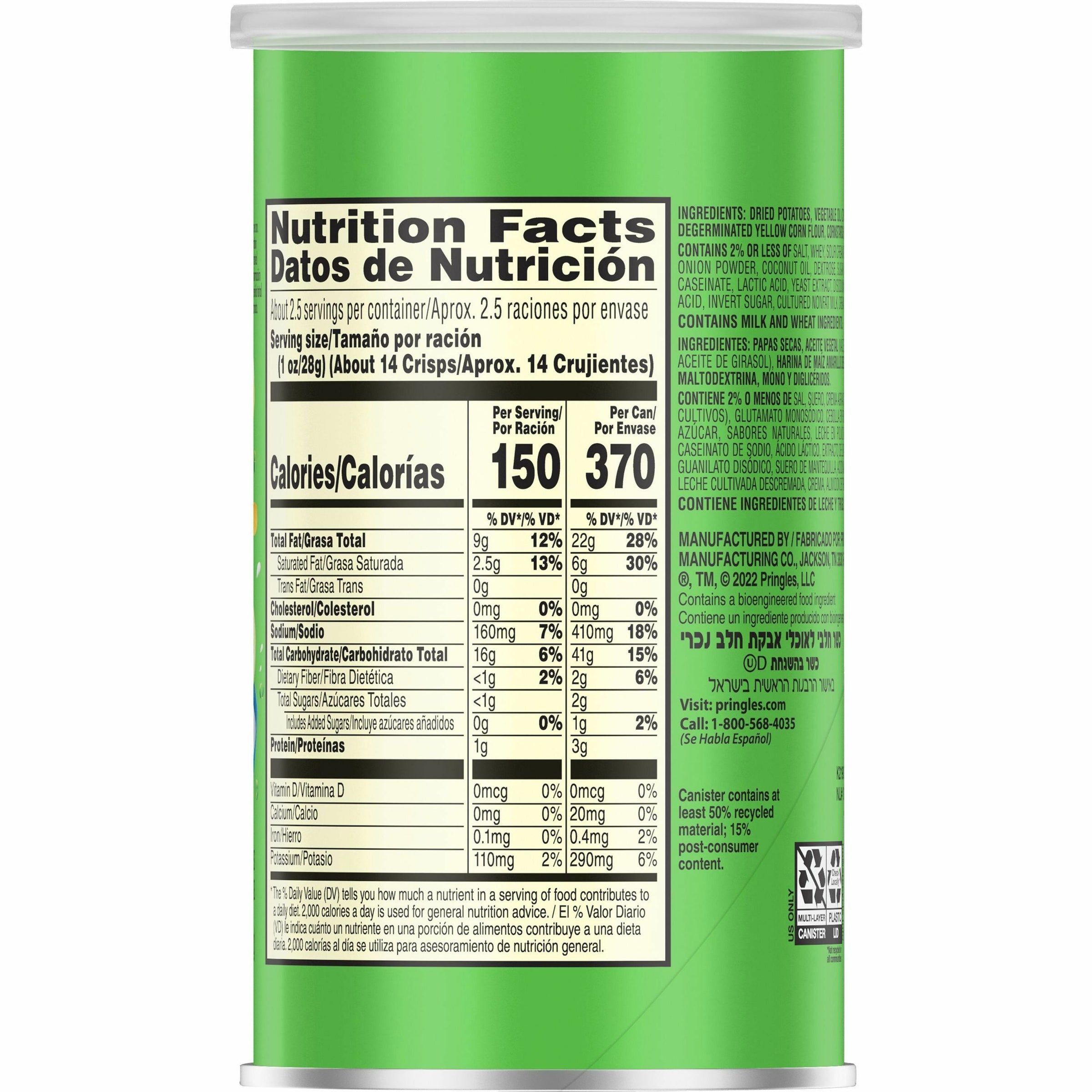 pringles-sour-cream-&-onion-sour-cream-onion-can-1-serving-can-250-oz-12-carton_keb84560 - 6