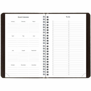 Academic Weekly/Monthly Planner, 8 x 5, Black Cover, 13-Month (Jul to Aug): 2023 to 2024