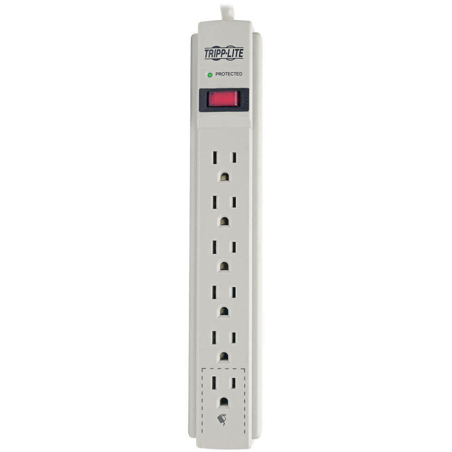 tripp-lite-by-eaton-protect-it!-6-outlet-surge-protector-8-ft-243-m-cord-990-joules-low-profile-right-angle-5-15p-plug-6-x-nema-5-15r-1875-va-990-j-120-v-ac-125-v-ac-input_trptlp608 - 6