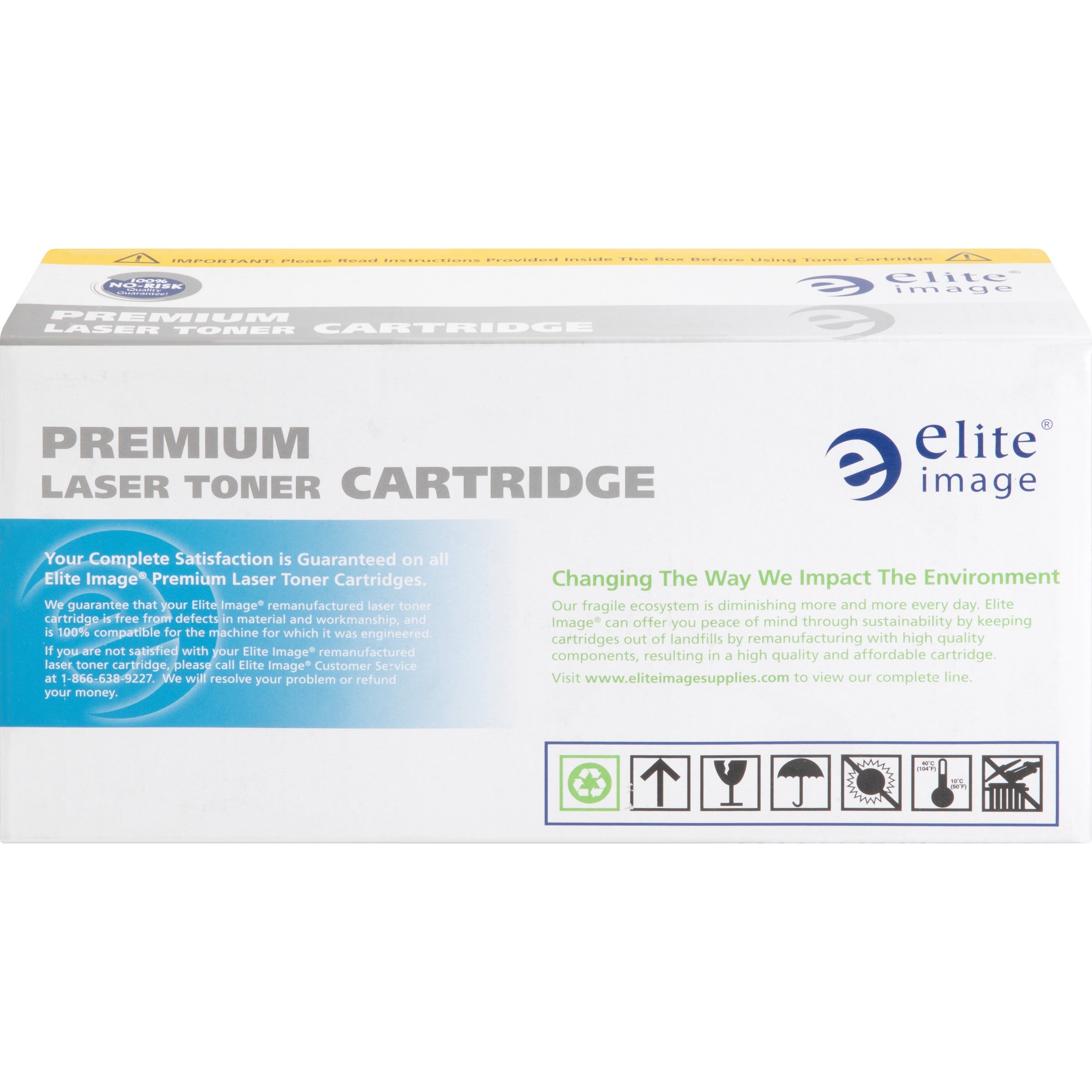 Elite Image Remanufactured Laser Toner Cartridge - Alternative for HP 305A (CE412A) - Yellow - 1 Each - 2600 Pages - 4