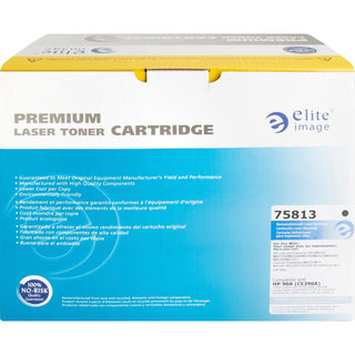 Elite Image Remanufactured Toner Cartridge - Alternative for HP 90A (CE390A) - Laser - 10000 Pages - Black - 1 Each