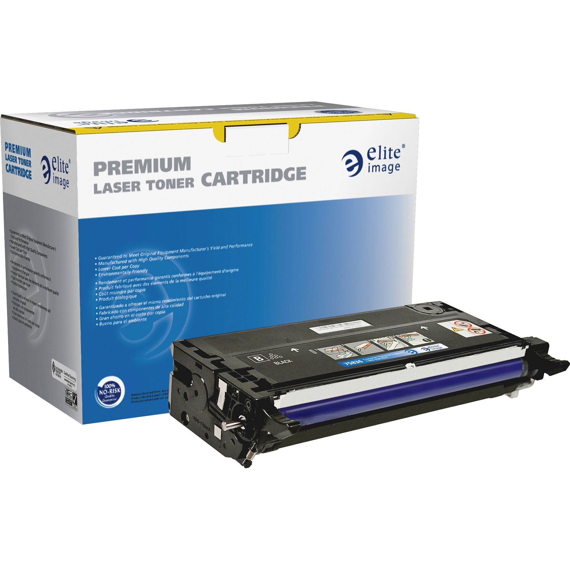Elite Image Remanufactured Toner Cartridge - Alternative for Dell (330-1198) - Laser - 9000 Pages - Black - 1 Each - 1