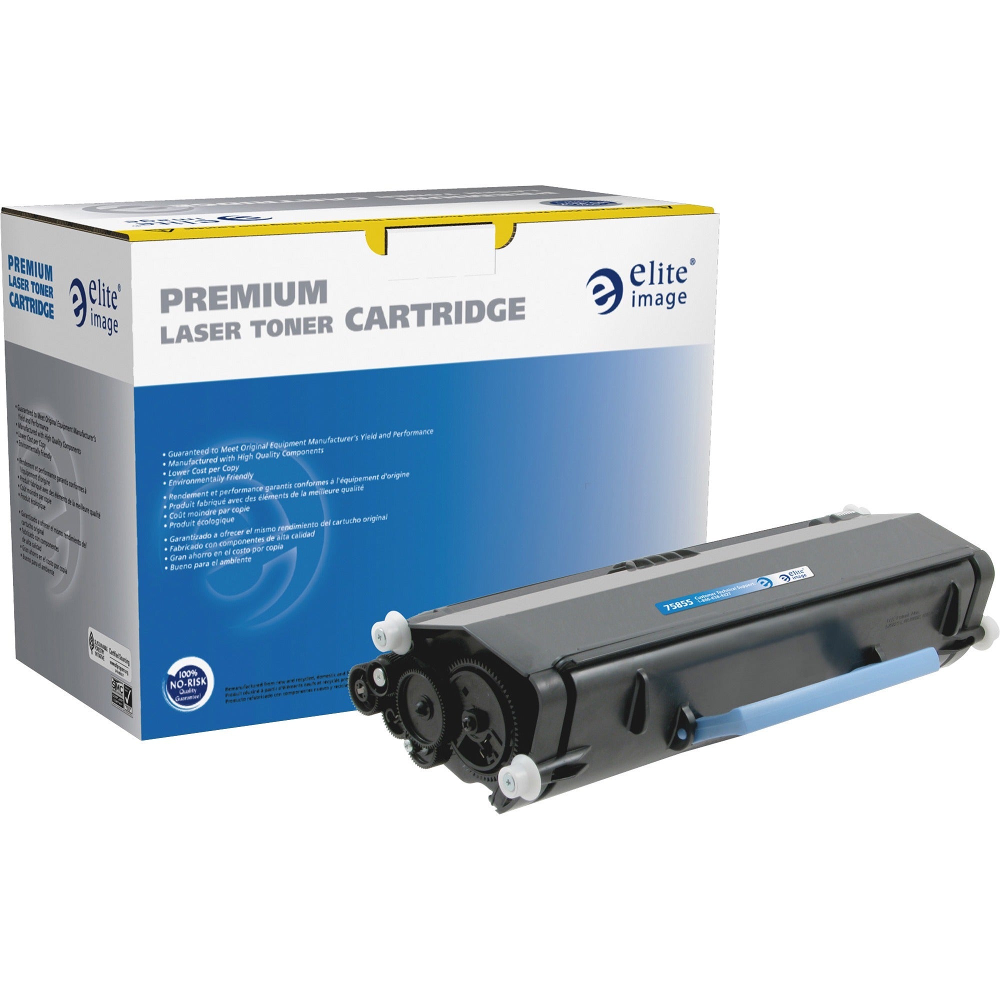 Elite Image Remanufactured Toner Cartridge - Alternative for Dell (330-5206) - Laser - High Yield - Black - 14000 Pages - 1 Each - 1