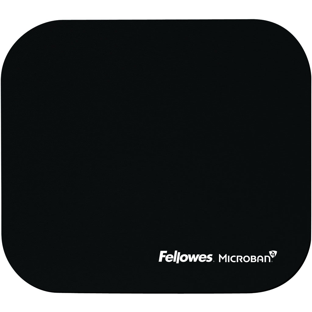 Mouse Pad with Microban Protection, 9 x 8, Black
