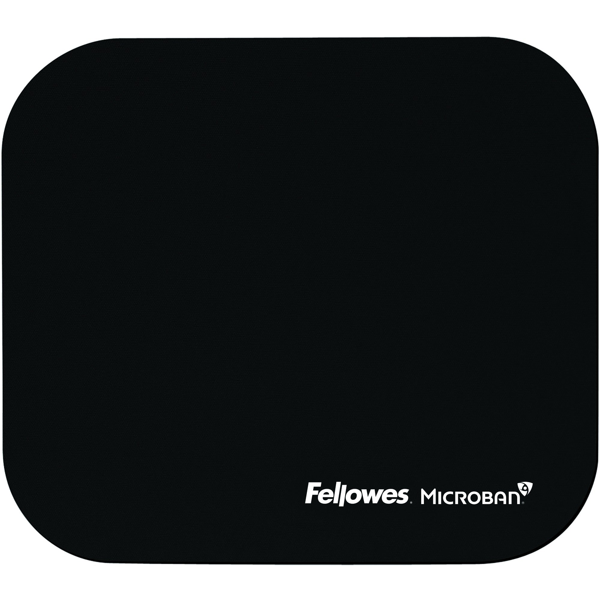 Mouse Pad with Microban Protection, 9 x 8, Black