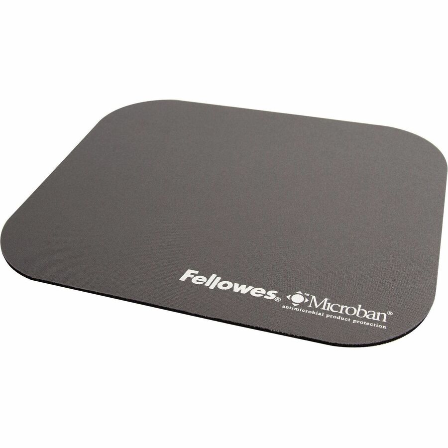 Mouse Pad with Microban Protection, 9 x 8, Graphite