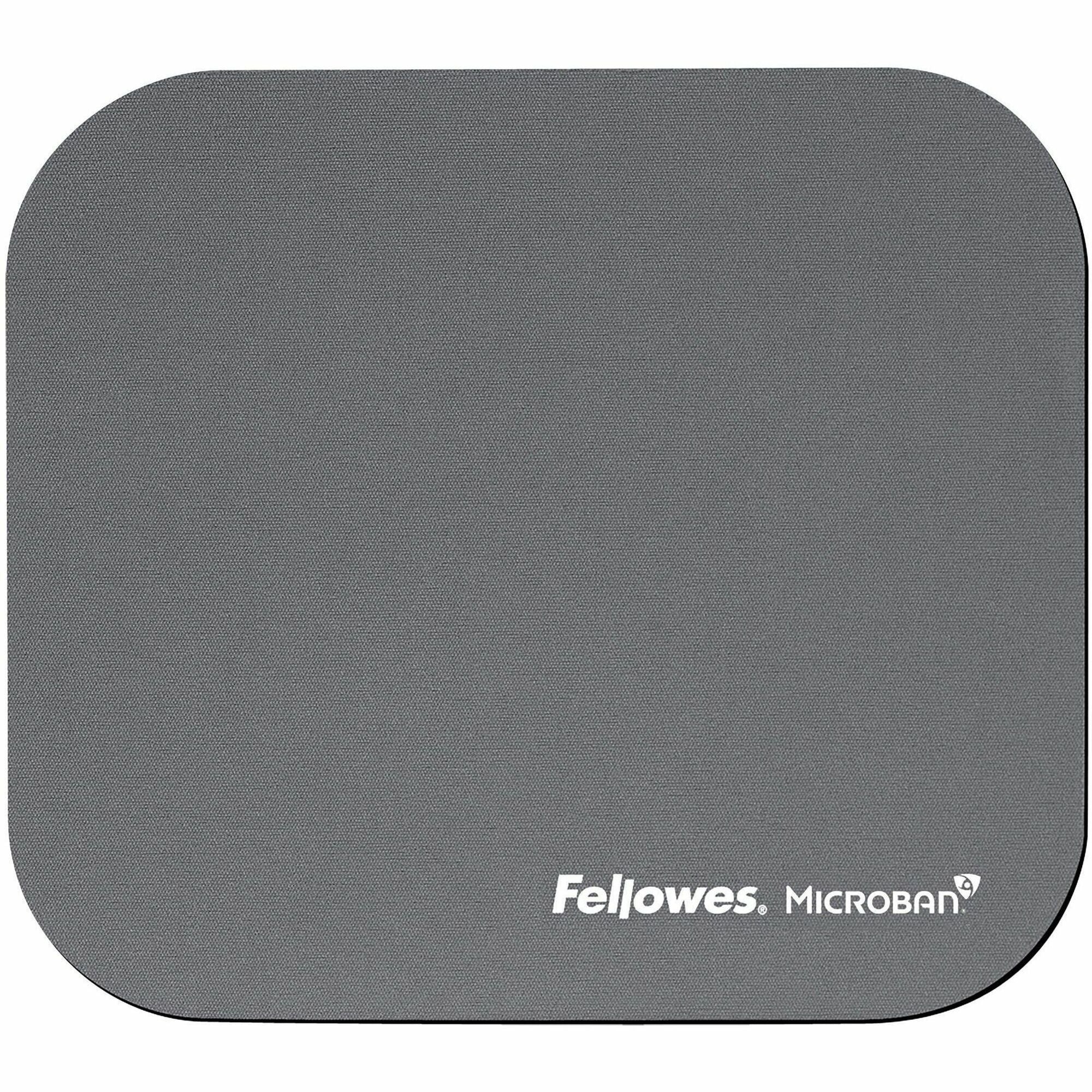 Mouse Pad with Microban Protection, 9 x 8, Graphite