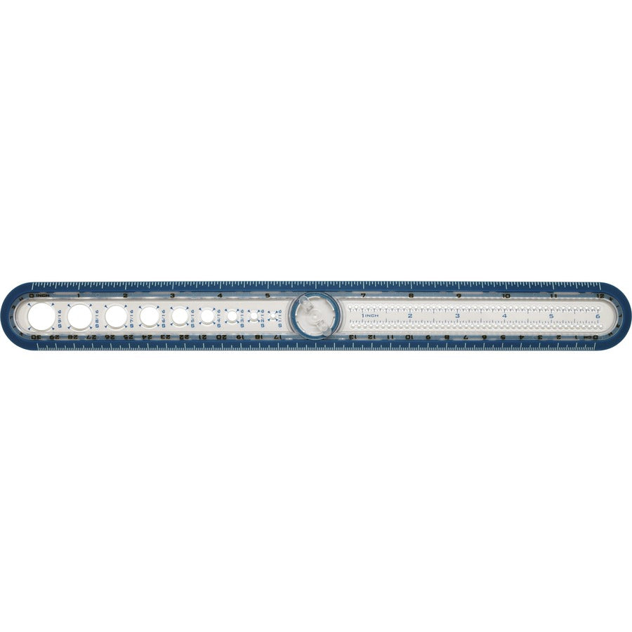 helix-ruler-30cm-12-graduations-imperial-metric-measuring-system-plastic-5-box-assorted_hlx36001 - 3