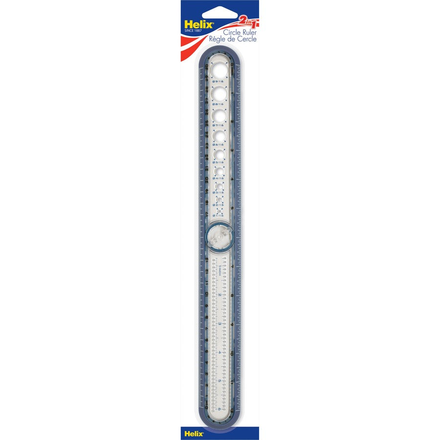 helix-ruler-30cm-12-graduations-imperial-metric-measuring-system-plastic-5-box-assorted_hlx36001 - 4