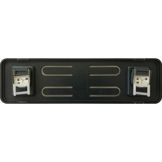 Lorell Recycled Cubicle Nameplate - 1 Each - 0.9" Width x 2.7" Height - Wall - Plastic - Black